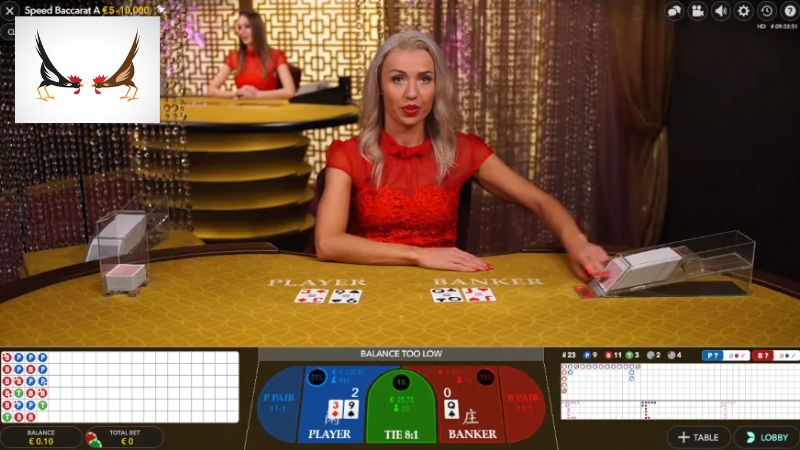 Cách chơi game Baccarat trực tiếp cơ bản nhất cho game thủ